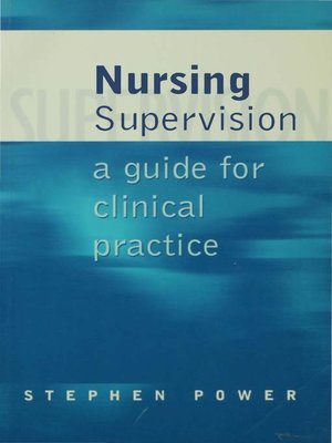 cover image of Nursing Supervision